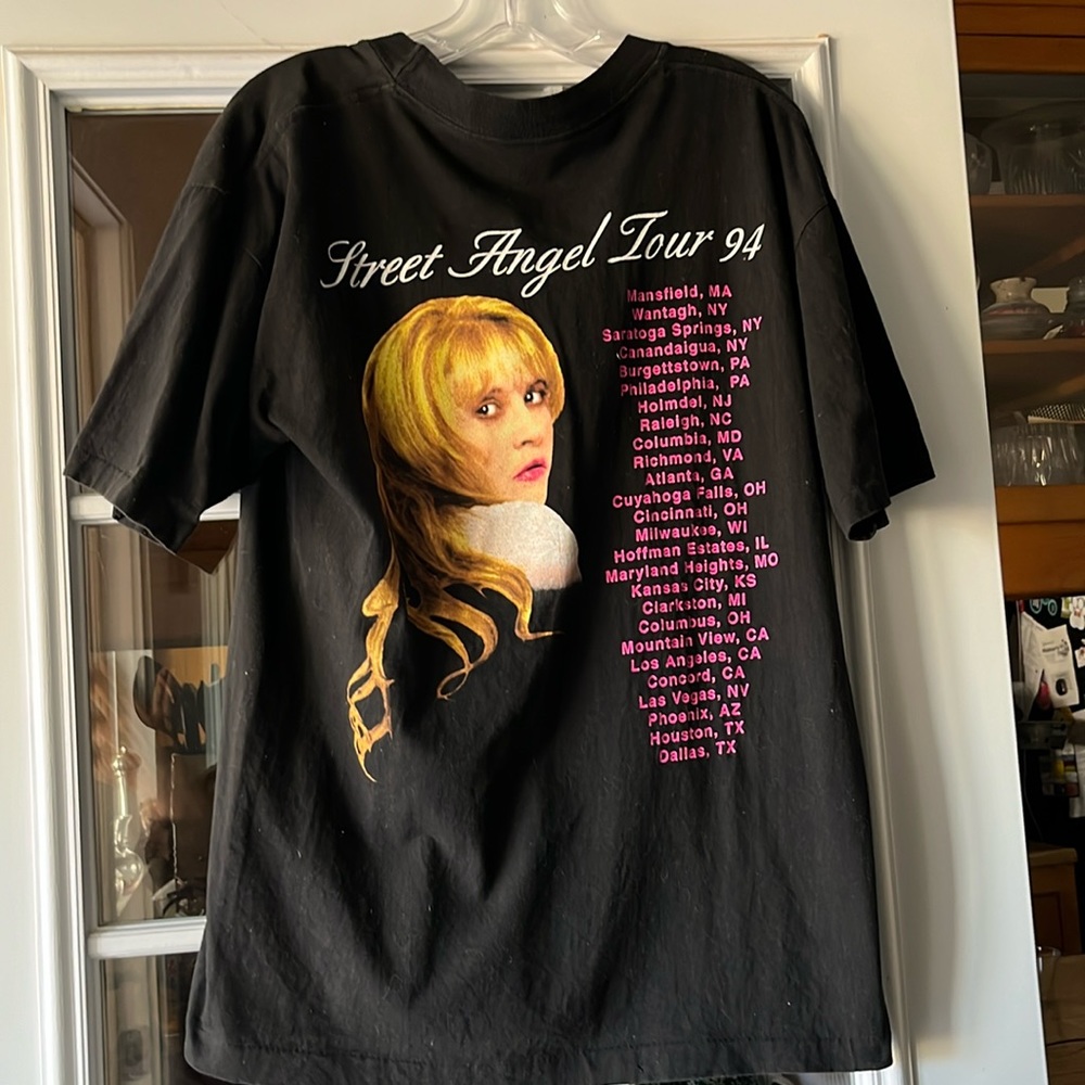 Stevie Nicks 1994 official tour T-shirt Street Angel Fleetwood Mac